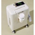 TUTTOO Koper Y43 20/24 Inci dengan Slot Laptop dan Cup Holder