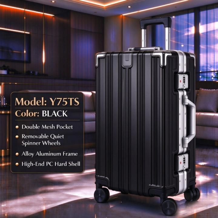 TUTTOO Koper Y75T/Y75TS 20/24 Inci untuk Kabin dan Bagasi