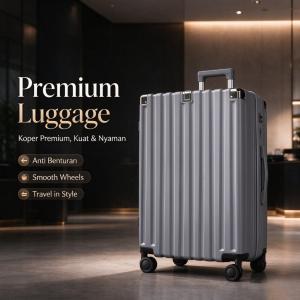 TUTTOO Koper L02 20/24 Inci dengan TSA Lock dan Roda 360°