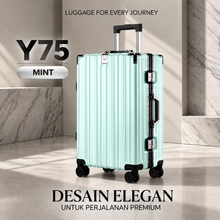 TUTTOO Koper Y75 20/24 Inci dengan TSA Lock