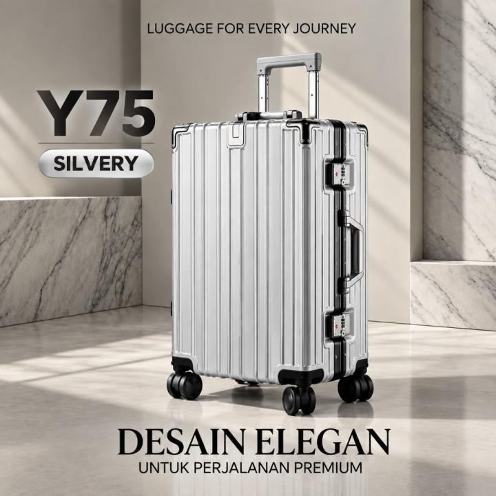 TUTTOO Koper Y75 20/24 Inci dengan TSA Lock