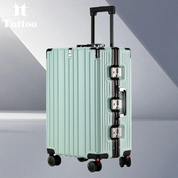 TUTTOO Koper Y75 28 Inci Jumbo dengan Rangka Aluminium