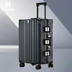 TUTTOO Koper Y75 28 Inci Jumbo dengan Rangka Aluminium