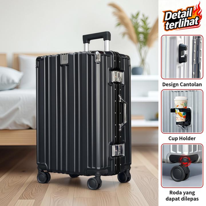 TUTTOO Koper Y75/Y75T 20–26 Inci dengan TSA Lock dan Roda 360°