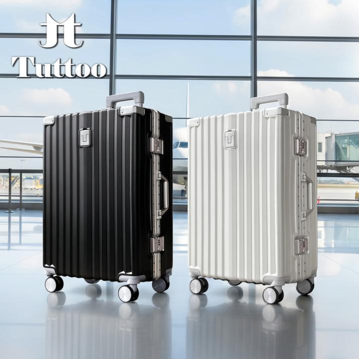 TUTTOO Koper Y47T 20/24 Inci dengan TSA Lock dan Cup Holder