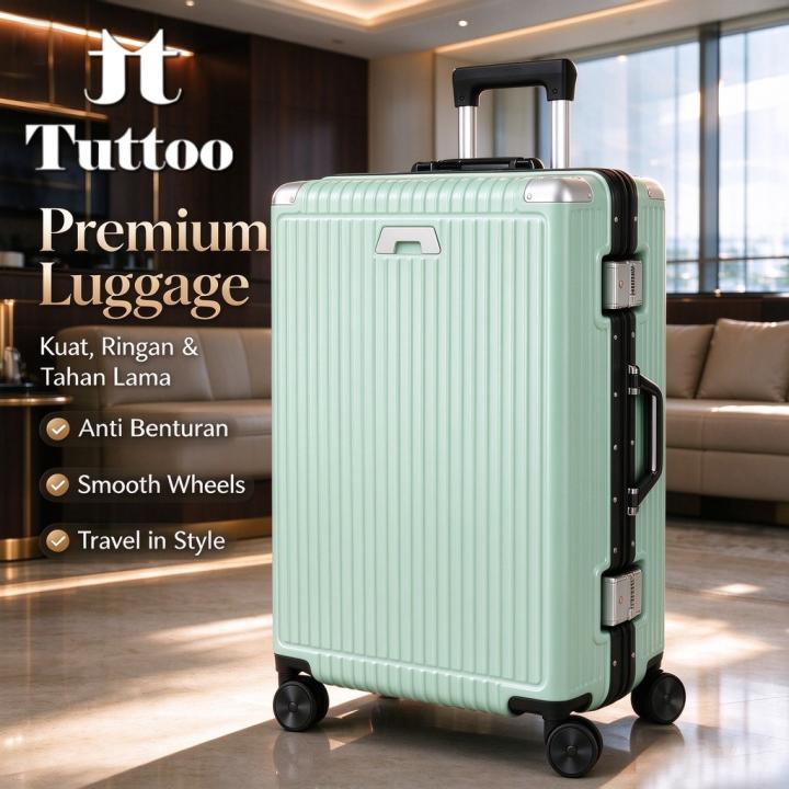 TUTTOO Koper Y50 20/24 Inci dengan TSA Lock dan Roda 360°