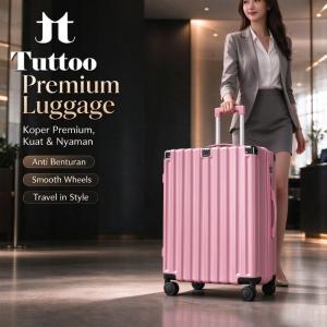 TUTTOO Koper L02 20/24 Inci Hardcase untuk Kabin dan Bagasi