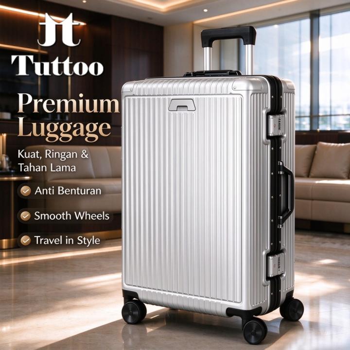TUTTOO Koper Y50 20/24 Inci dengan TSA Lock dan Roda 360°