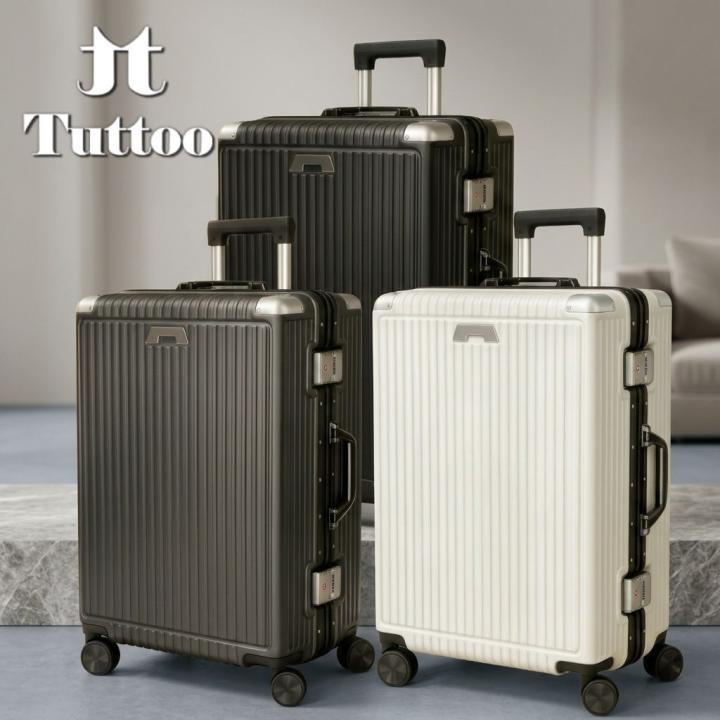 TUTTOO Koper Y50 20–26 Inci dengan TSA Lock dan Silent Wheel