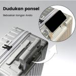 TUTTOO Koper PP01 20/25/30 Inci PC+PU Ringan dan Berkapasitas Besar
